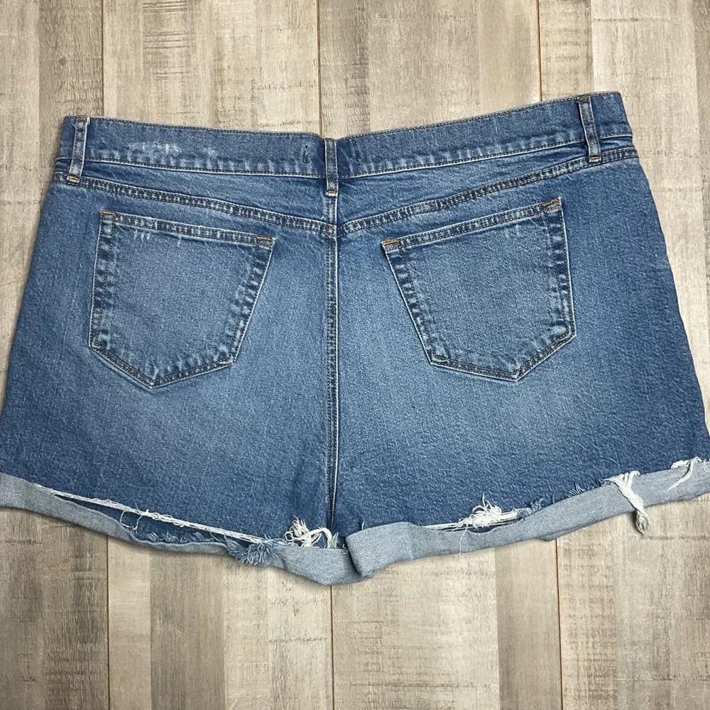 LOFT denim mid